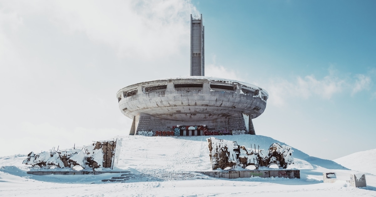 Buzludzha, relic of the Bulgarian soviet past