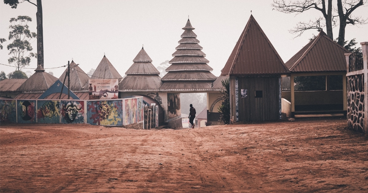 The Bafou Chiefdom at Dawn by Florian Huguenin Photography