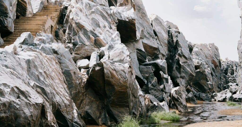 Inside the Kola gorges in Northern Cameroon.