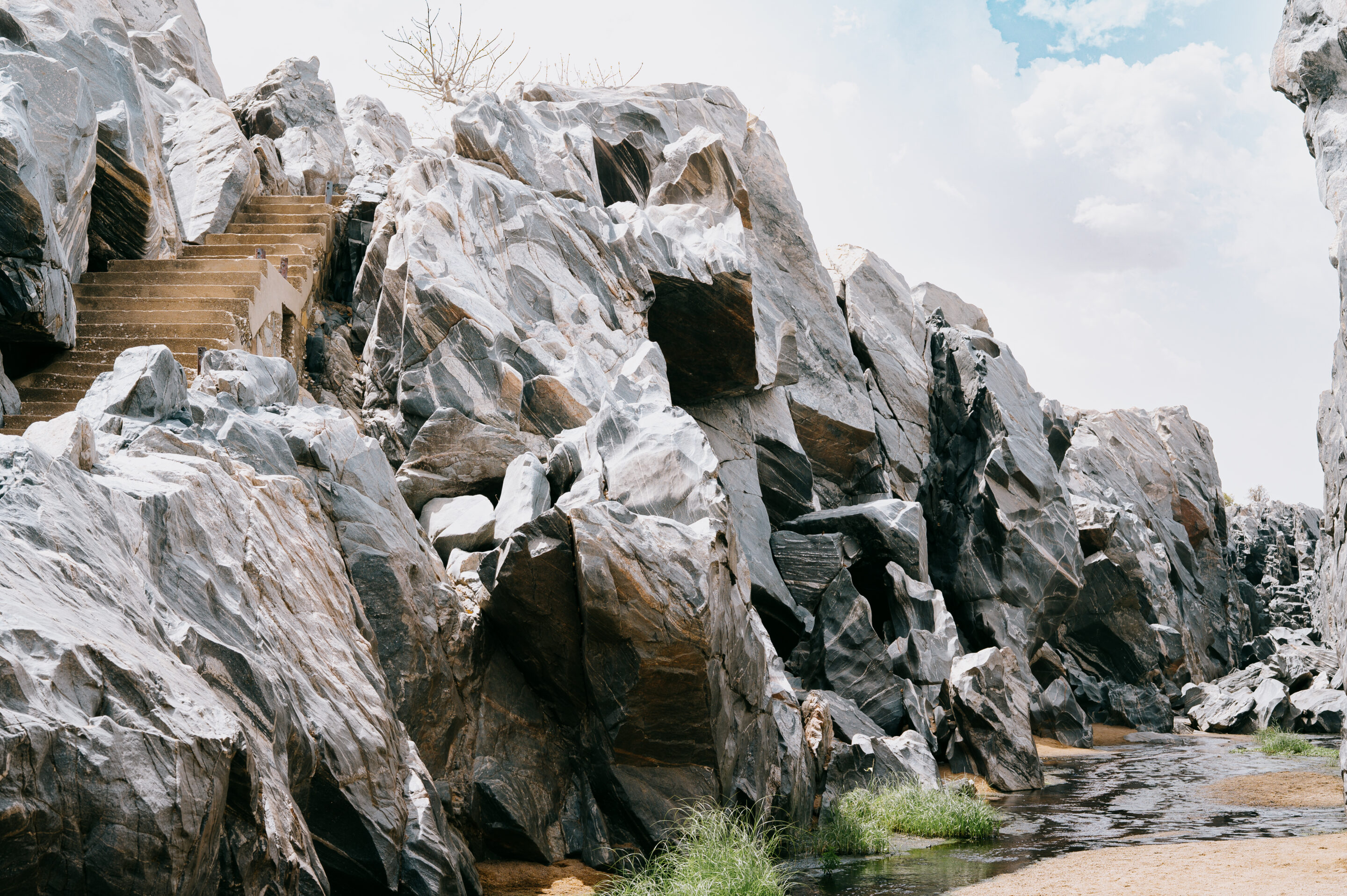 Inside the Kola gorges in Northern Cameroon.