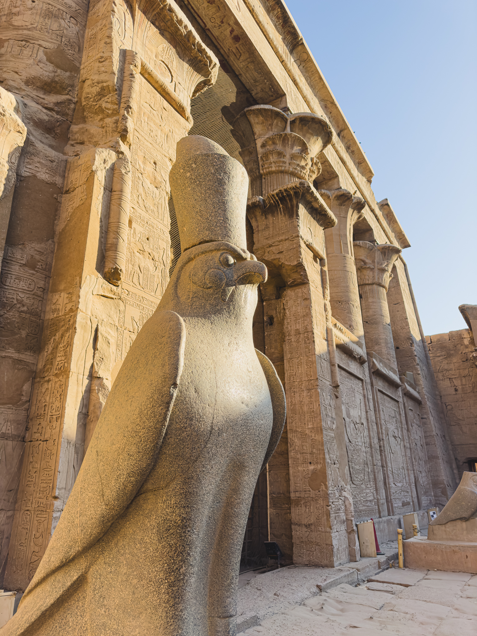 Horus guarding the entrance