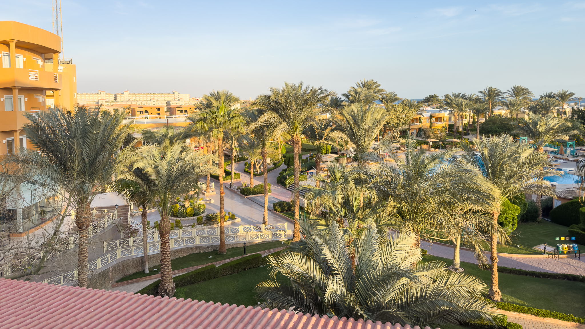 The view from our room in Hurghada