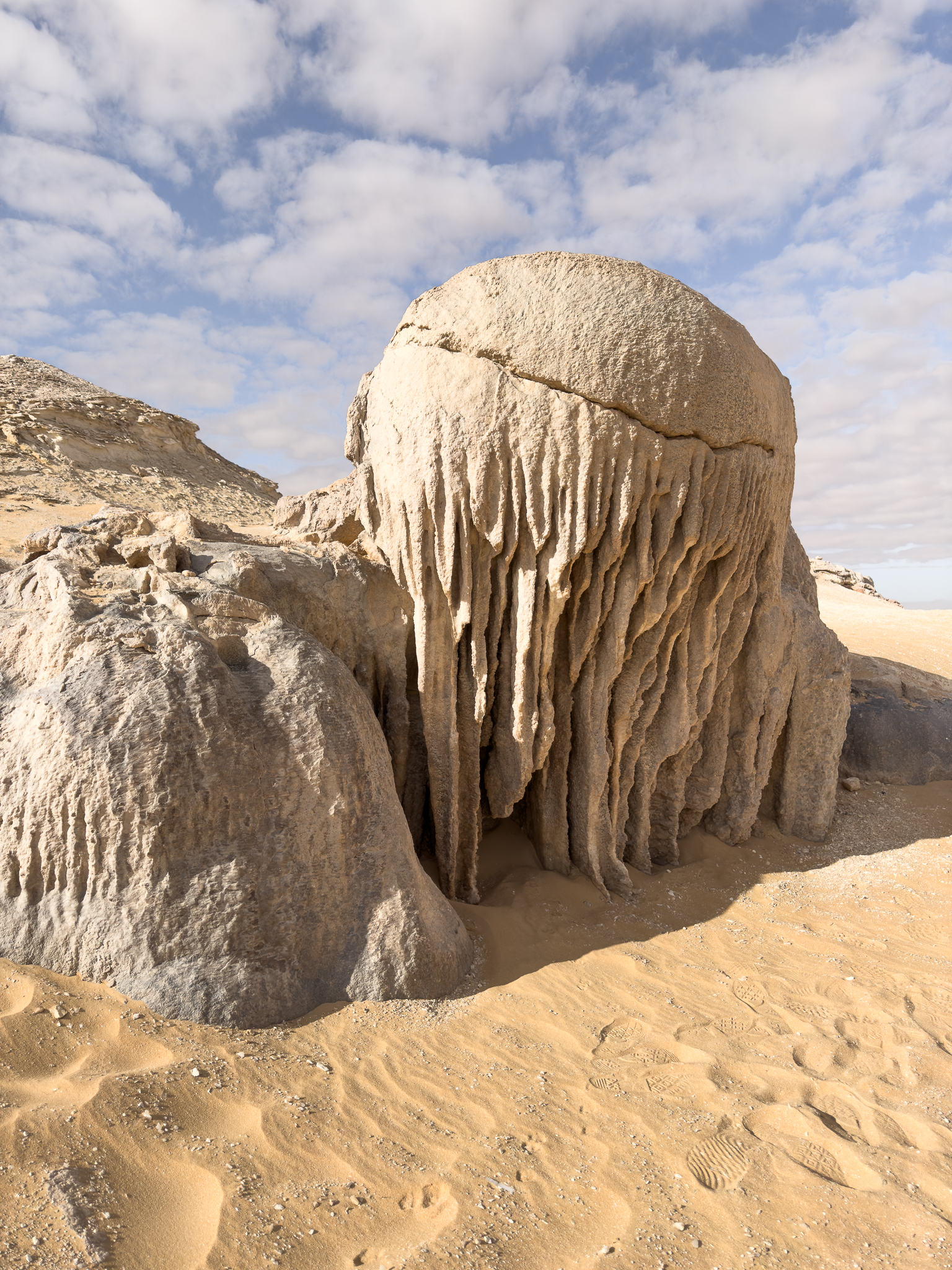 The enigmatic rocky shapes of Crystal Mountain