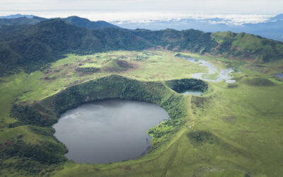 The Twin Lakes of Mount Manengouba