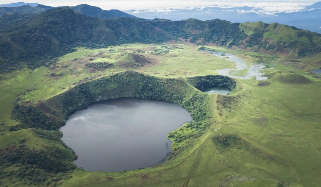 The Twin Lakes of Mount Manengouba