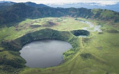 The Twin Lakes of Mount Manengouba