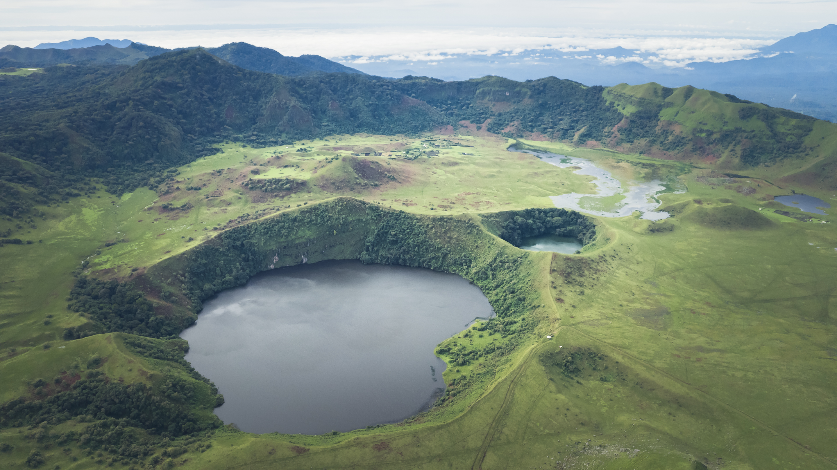 Mount Manengouba Twin Lakes